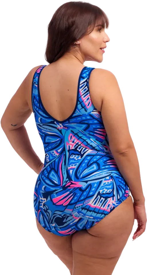 Купальник FUNKITA с поддержкой Soaring Hi (Zip Front) - 2